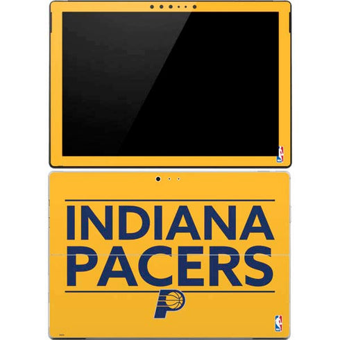 NBA Indiana Pacers Standard - Yellow Surface Pro 4 Skin